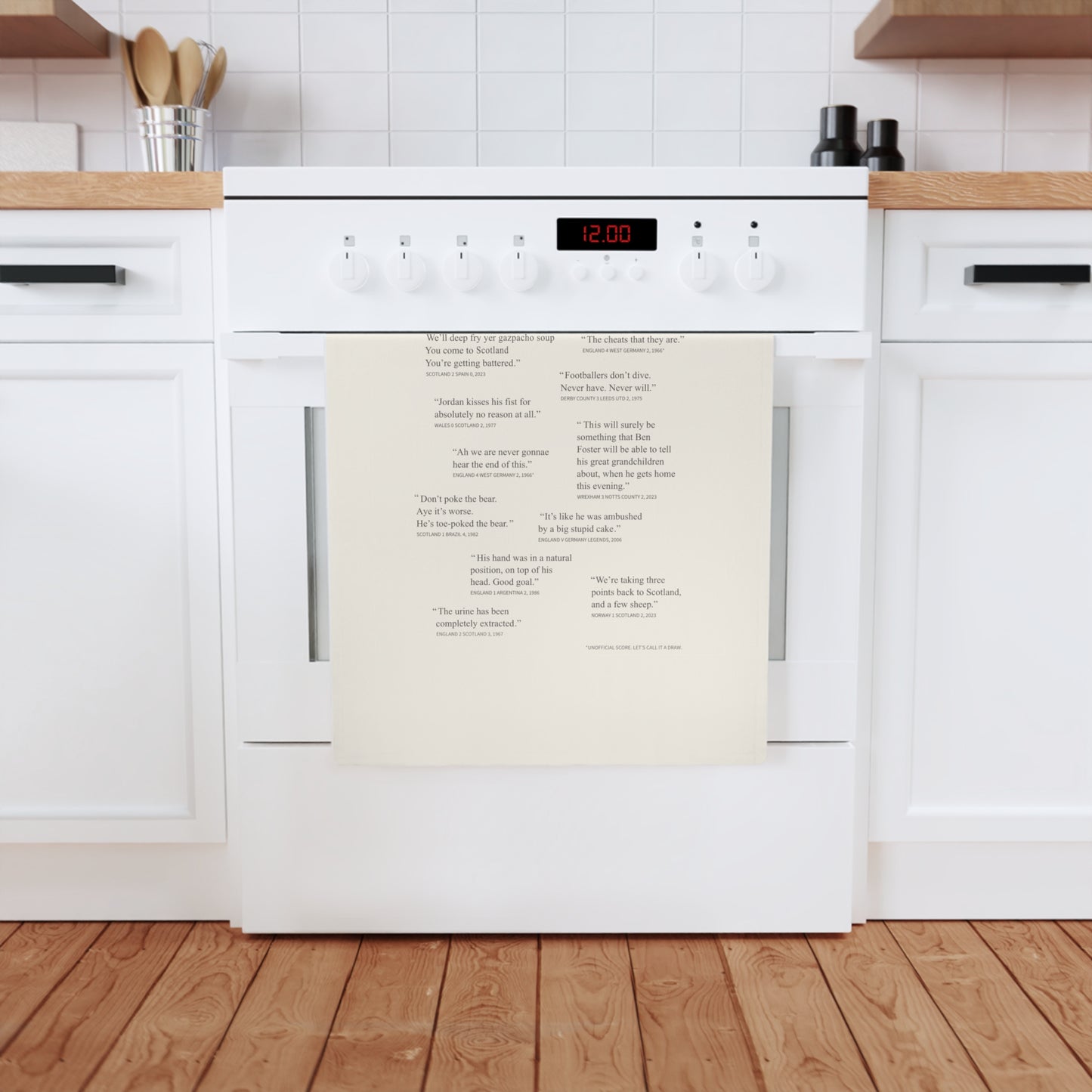 McKallaster Tea Towel - The Quotes