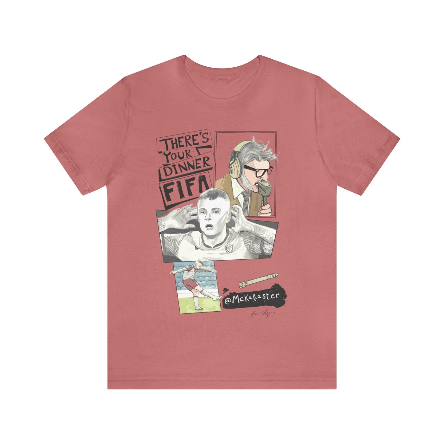 There's Your Dinner Short Sleeve Tee - Art (UK Store)